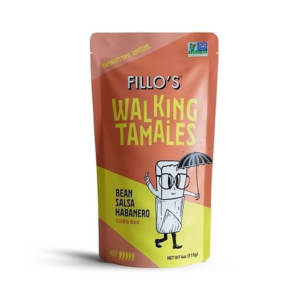 Fillos Bean and Salsa Habanero Tamales, 4 Ounce -- 7 per case