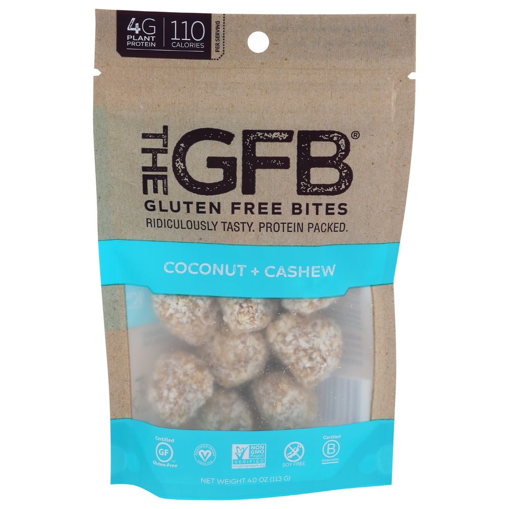 The GFB Coconut Cashew Crunch Bites, 4 Ounce -- 6 per case.