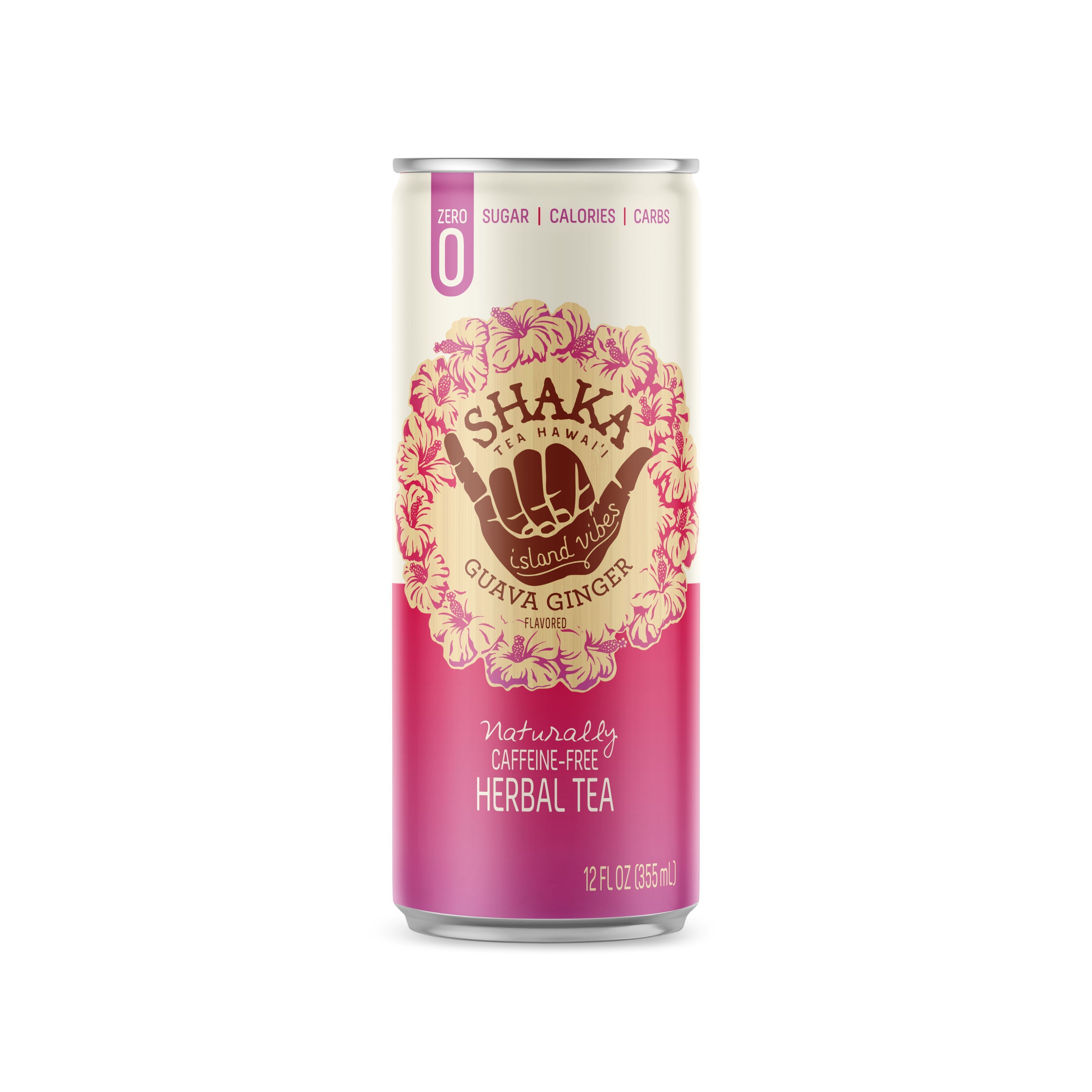 Shaka Tea Guava Ginger Herbal Tea, 12 count -- 12 per case