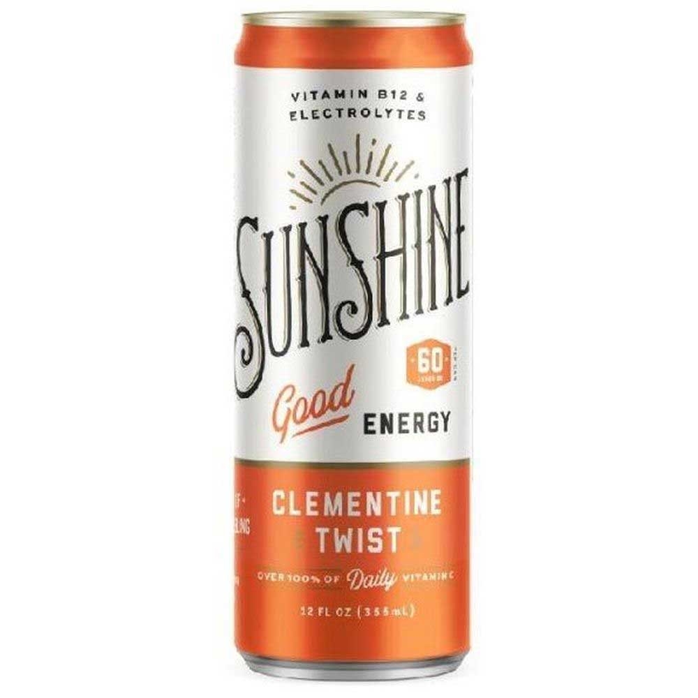 Sunshine Clementine Twist Energy Drink, 12 Fluid Ounce -- 12 per case