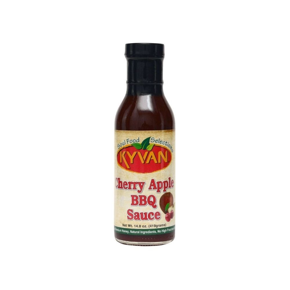 Kyvan Cherry Apple BBQ Sauce, 14.8 Ounce -- 12 per case