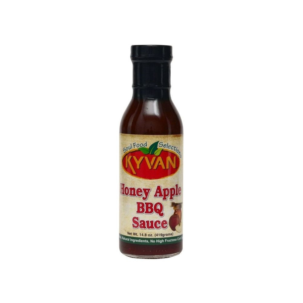 Kyvan Honey Apple BBQ Sauce, 14.8 Ounce -- 12 per case