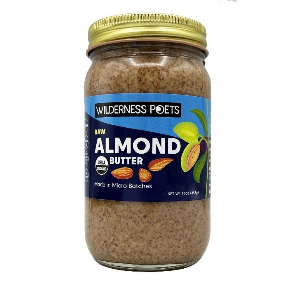 Wilderness Poets Organic Almond Butter, 16 Ounce -- 12 per case