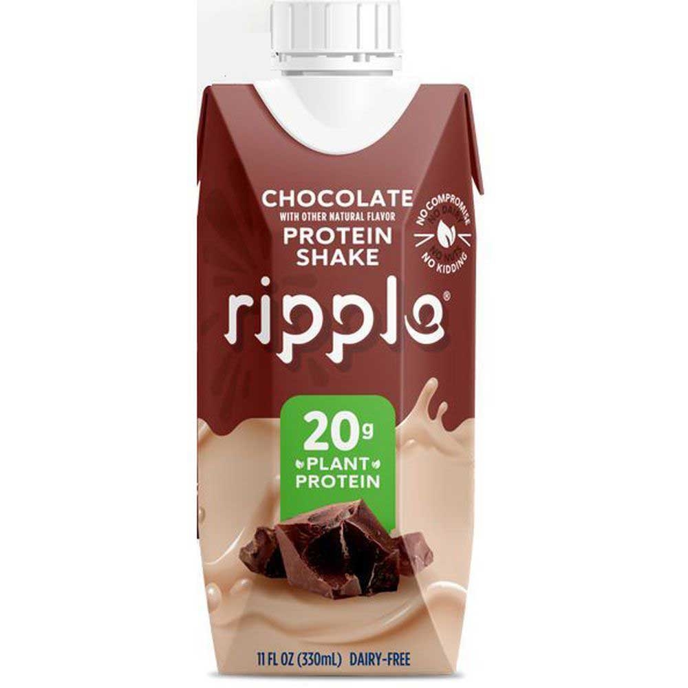 Ripple Dairy Free Chocolate Protein Shakes, 11 Fluid Ounce -- 24 per case
