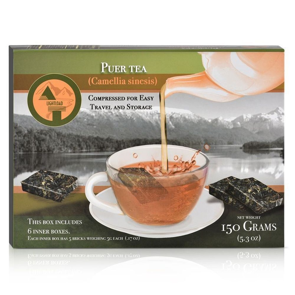Lightload Puer Tea Gift Box, 5.3 Ounce -- 6 per case