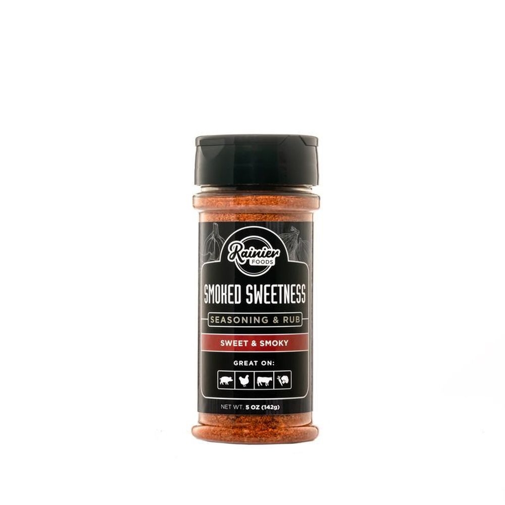 Rainier Foods Smoked Sweetness Seasoning and Rub, 5 Ounce -- 6 per case