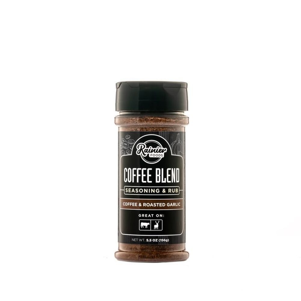 Rainier Foods Coffee Blend Seasoning and Rub, 5.5 Ounce -- 6 per case