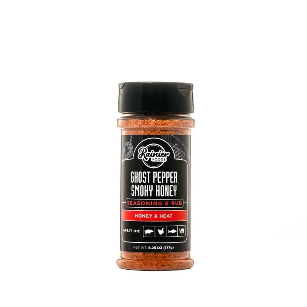 Rainier Foods Ghost Pepper Smoky Honey Seasoning and Rub, 6.25 Ounce -- 6 per case