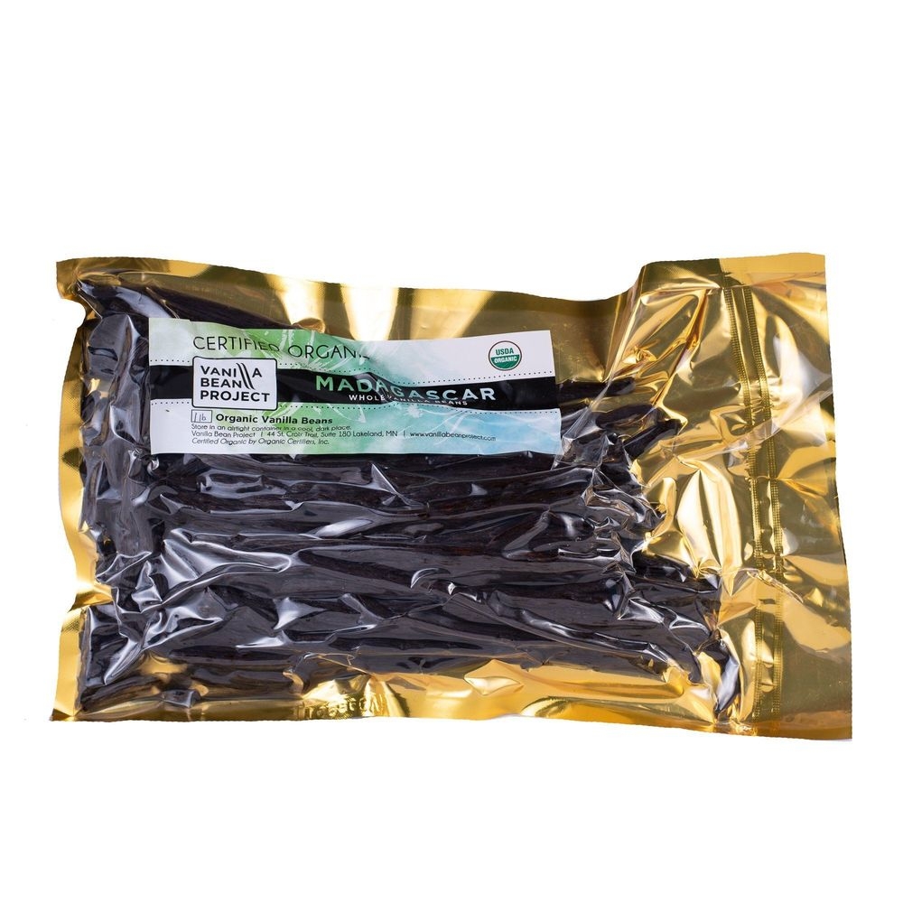 Vanilla Bean Project Organic Vanilla Beans, 1 Pound