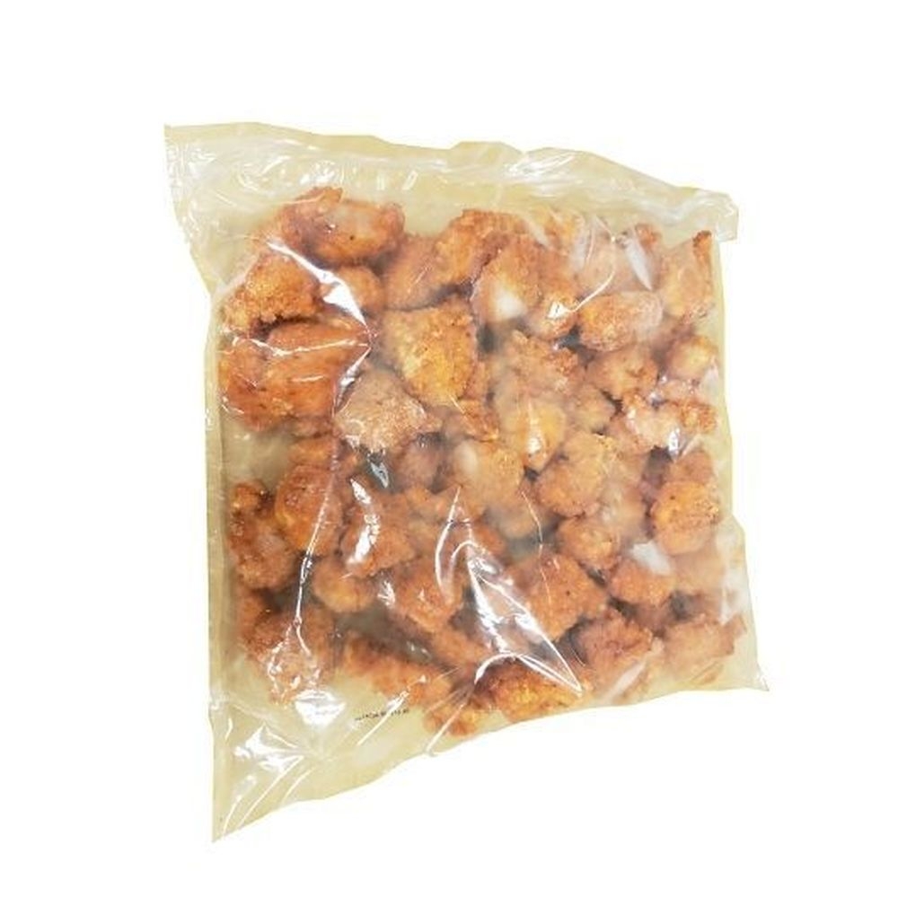 H Walker Foods Fully Cooked Fritter Chicken Chunks, 10 Pound