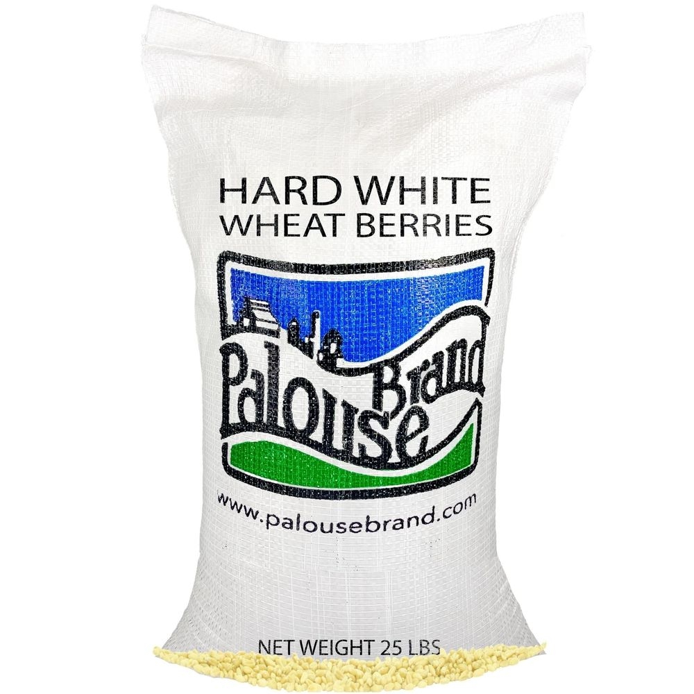 Palouse Hard White Wheat Berries, 25 Pound