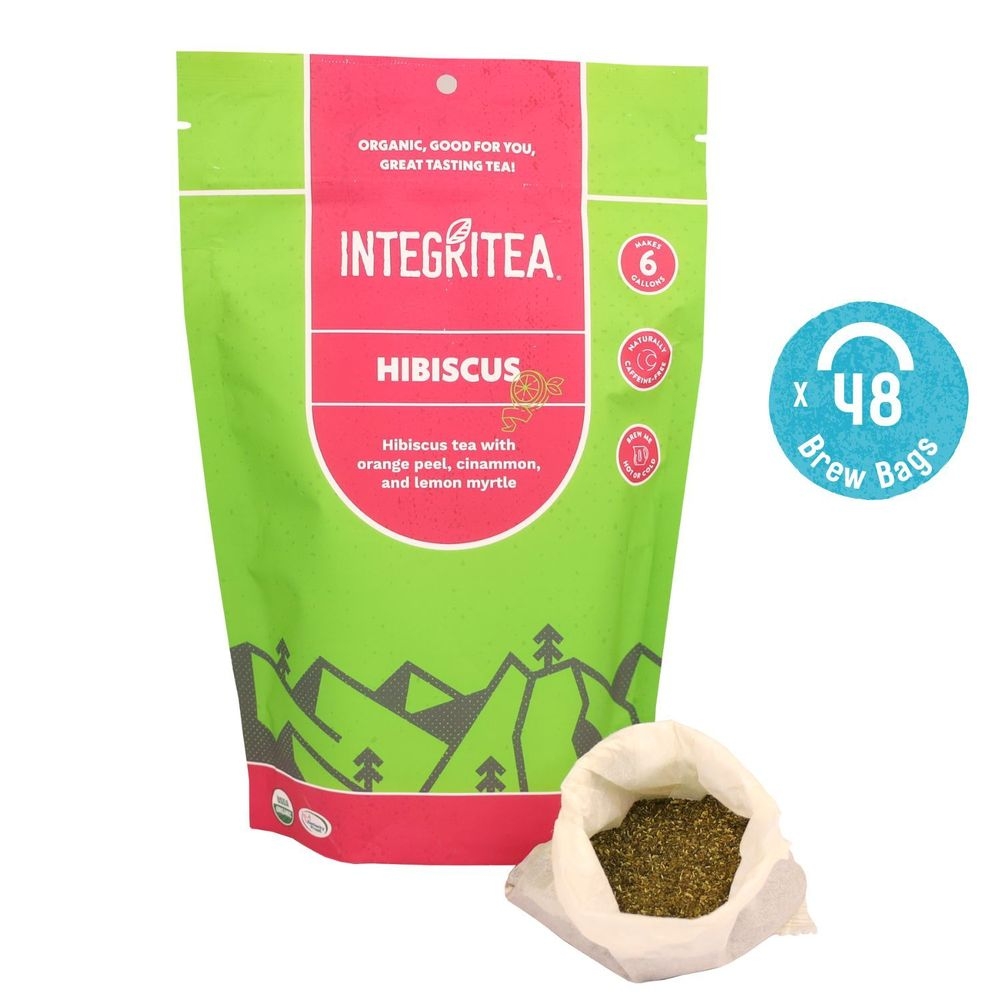 IntegriTEA Hibiscus Iced Tea, 6 Ounce -- 48 per case