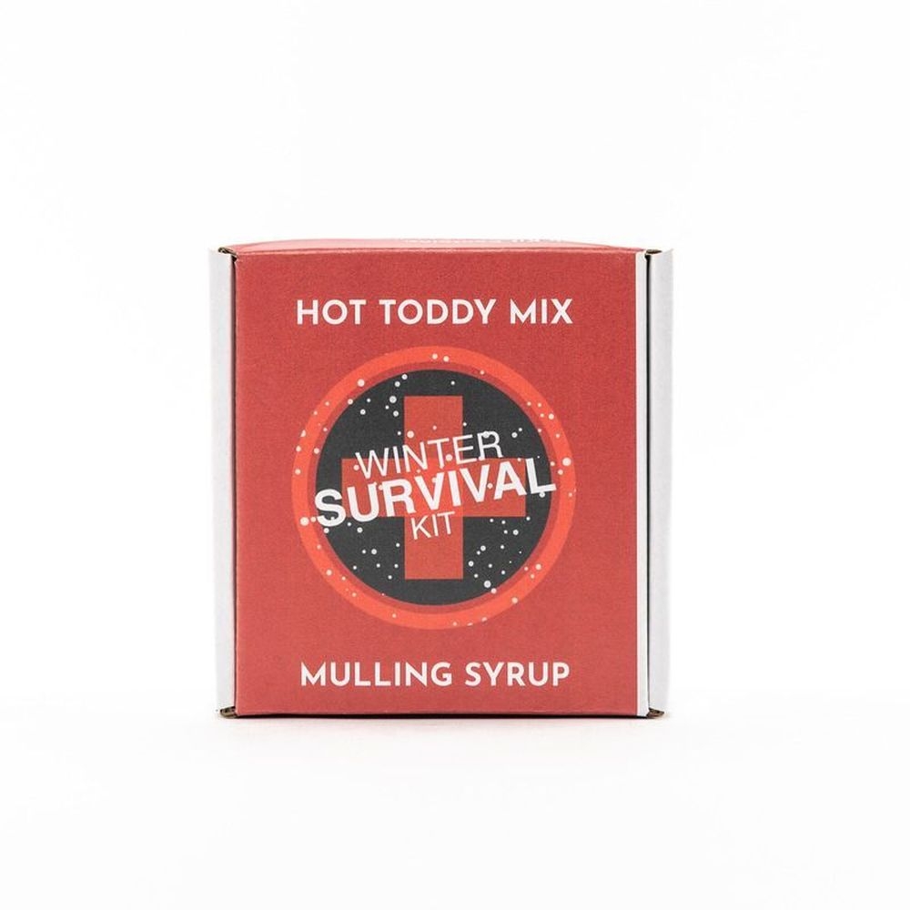 Wood Stove Kitchen Winter Survival Kit Hot Toddy and Mulling Syrup, 8 Ounce -- 2 per case