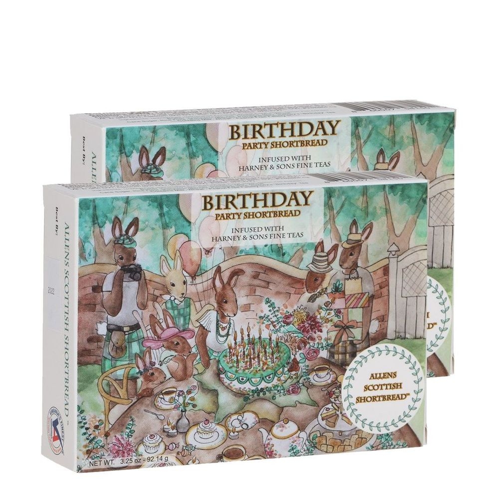 Allens Scottish Birthday Shortbread, 3.25 Ounce -- 12 per case