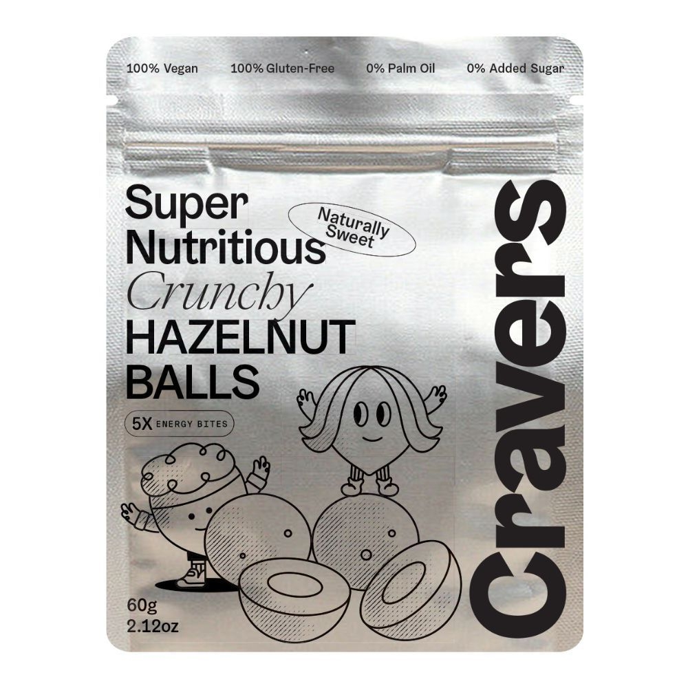 Cravers Crunchy Hazelnut Balls, 2.12 Ounce -- 12 per case