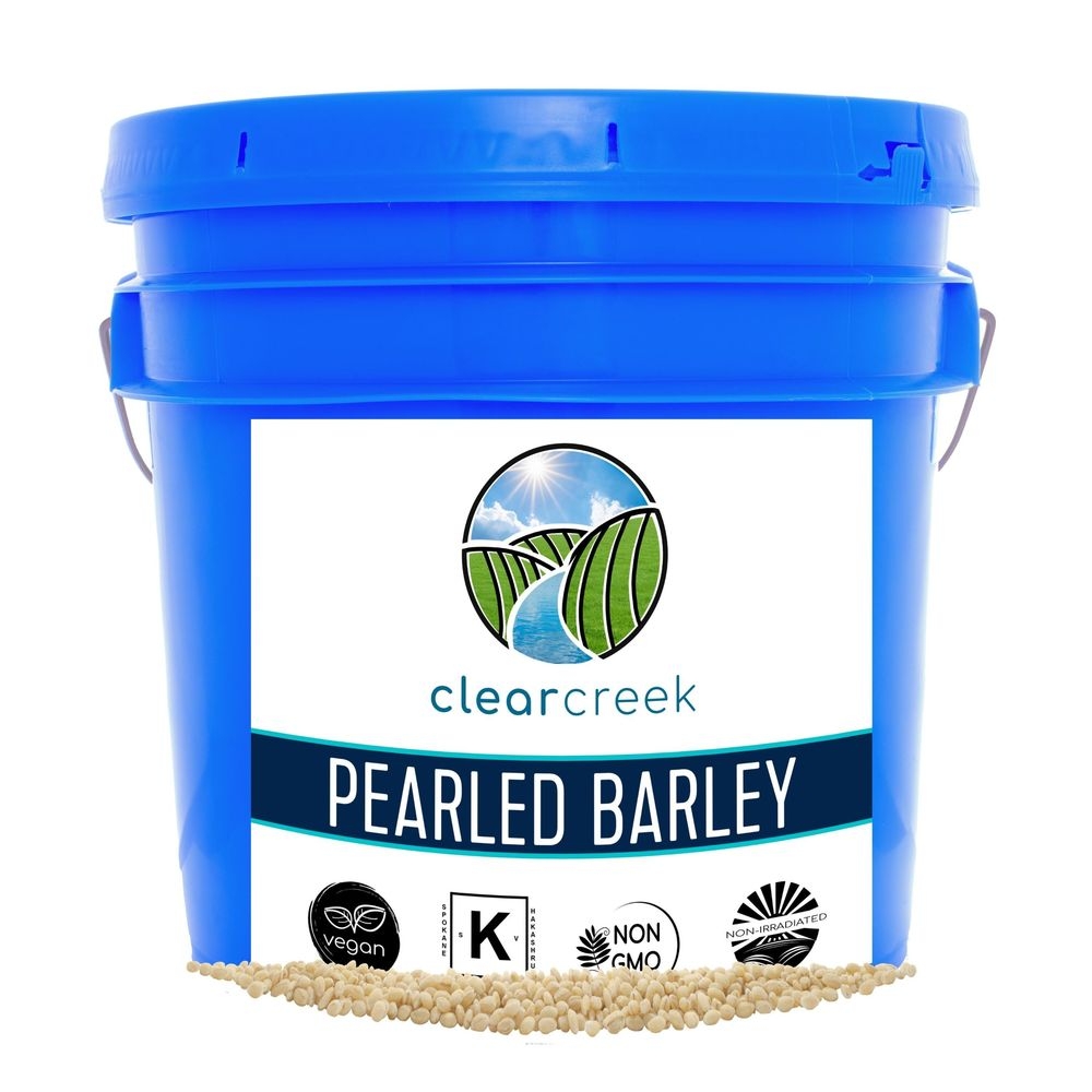 Clear Creek Pearled Barley, 25 Pound
