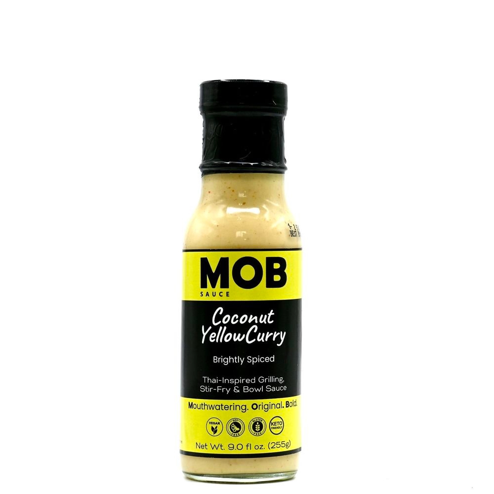 Mob Coconut Yellow Curry Sauce, 9 Fluid Ounce -- 6 per case