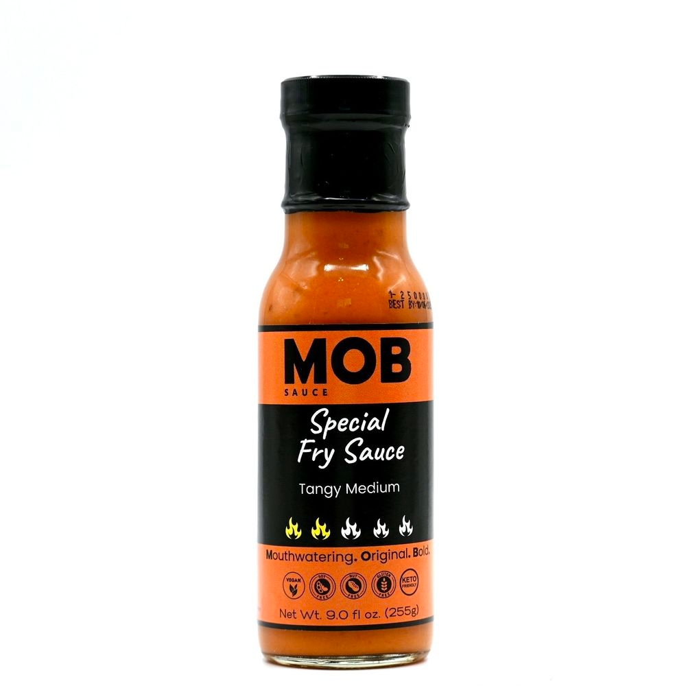 Mob Tangy Medium Special Fry Sauce, 9 Fluid Ounce -- 6 per case