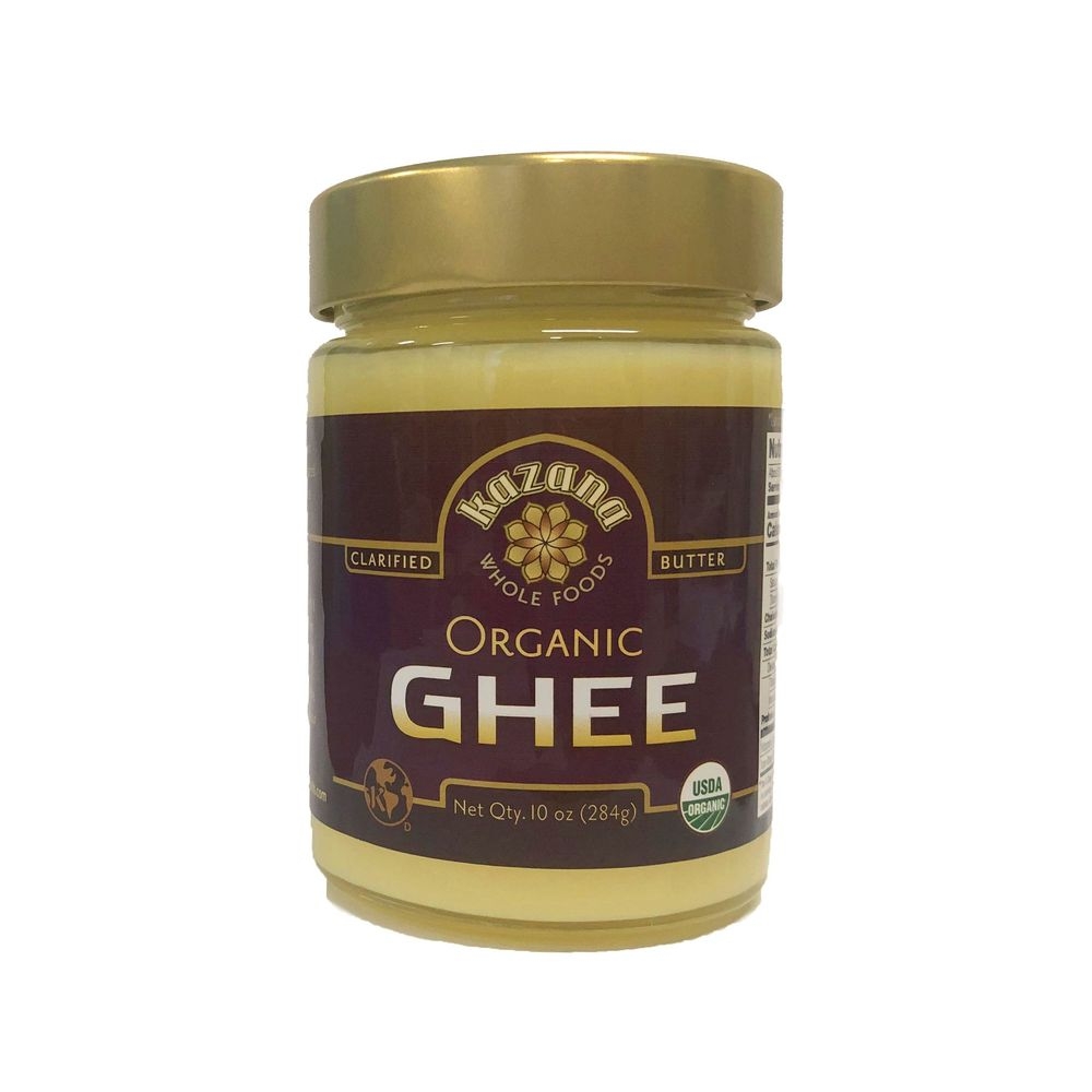 Komal Kazana Organic Ghee - Clarified Butter, 10 Ounce -- 6 per case