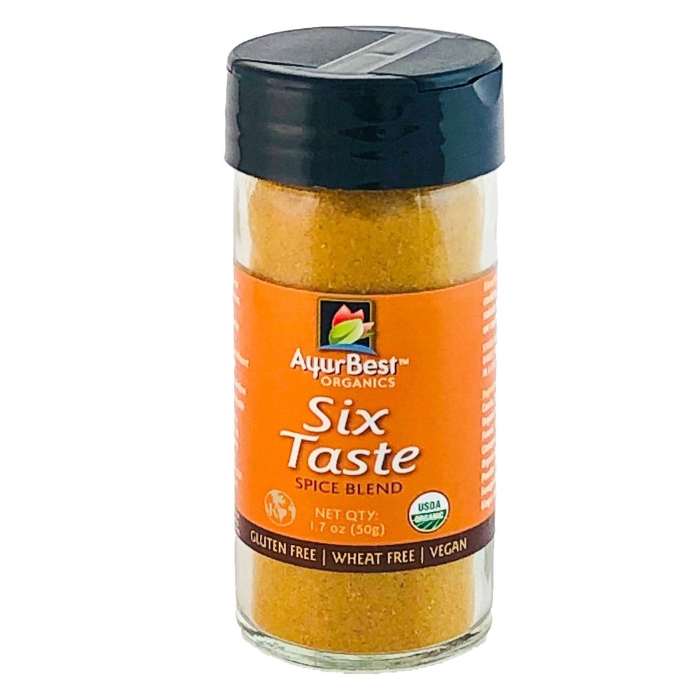 Komal AyurBest Organic Six Taste Spice Mix, 1.76 Ounce -- 12 per case