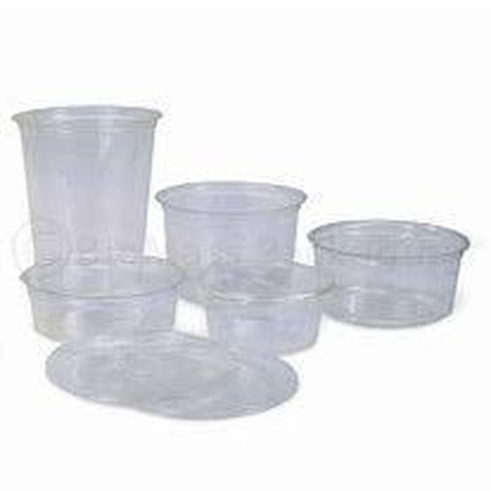 Tripak Deli Container and Lid, 12 Ounce Capacity -- 240 per case.