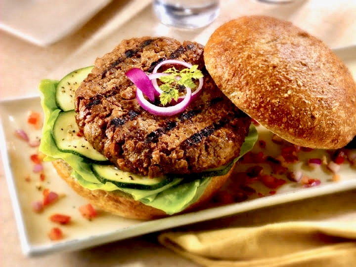 Hungry Planet Vegan Classic Beef Burger, 4 Ounce -- 42 per case