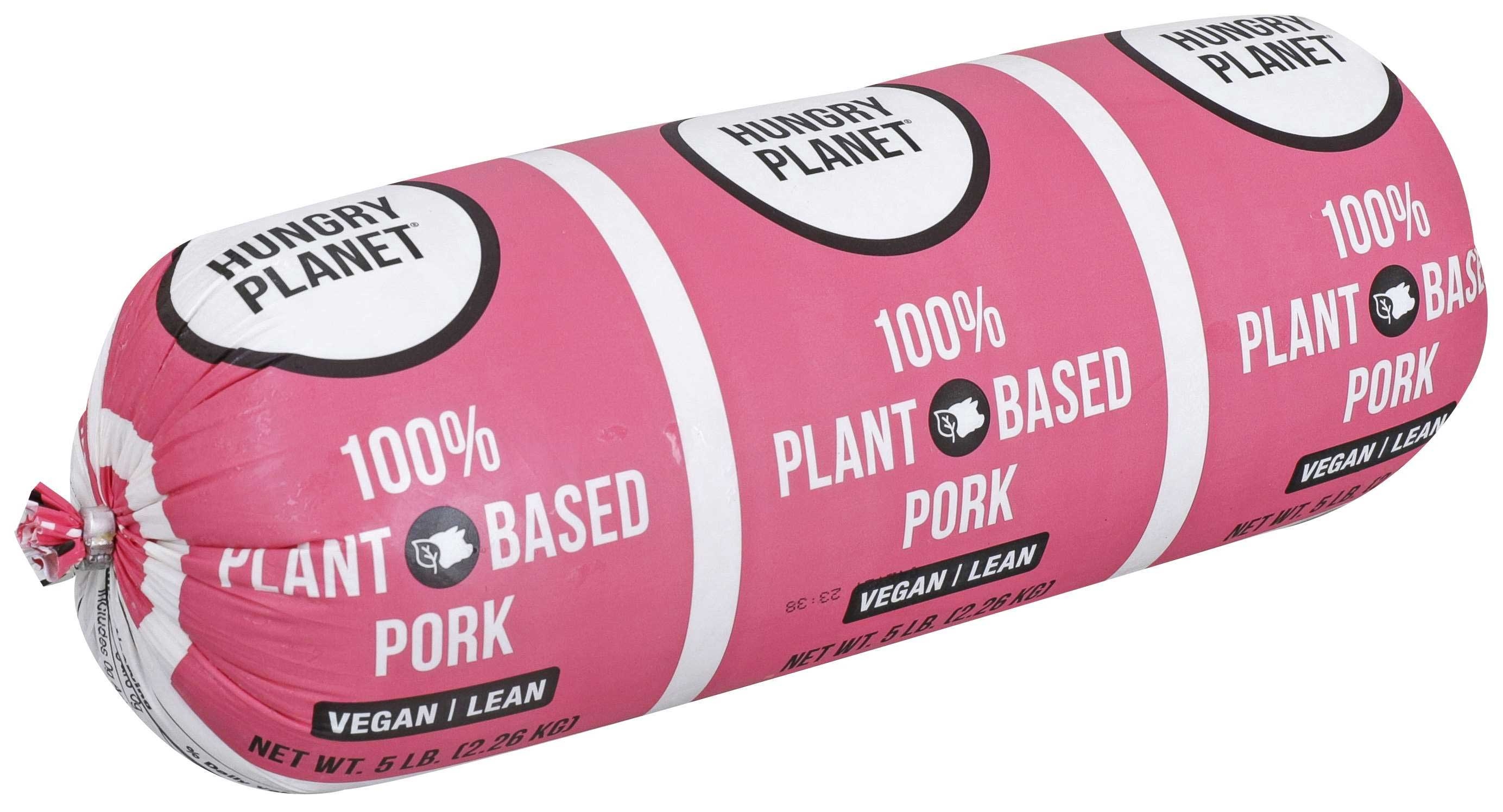Hungry Planet Vegan Ground Pork Chub, 5 Pound -- 4 per case