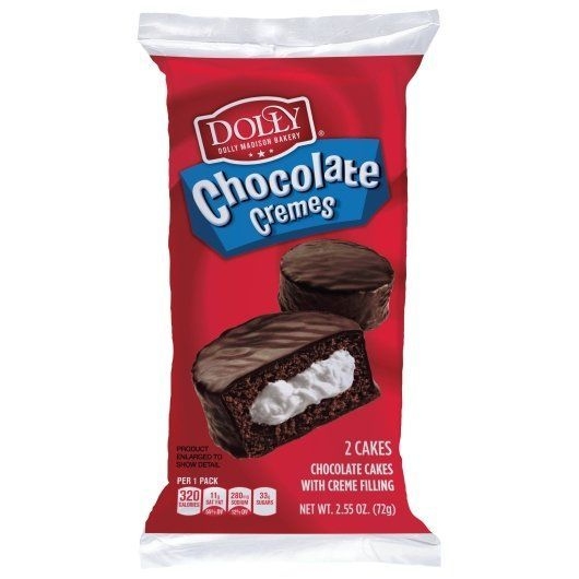 Dolly Madison Enrobed Single Serve Chocolate Cake, 2.55 Ounce -- 6 per case