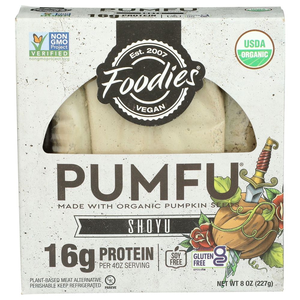 Foodies Tofu Pumfu Shoyu, 8 Ounce -- 8 per case