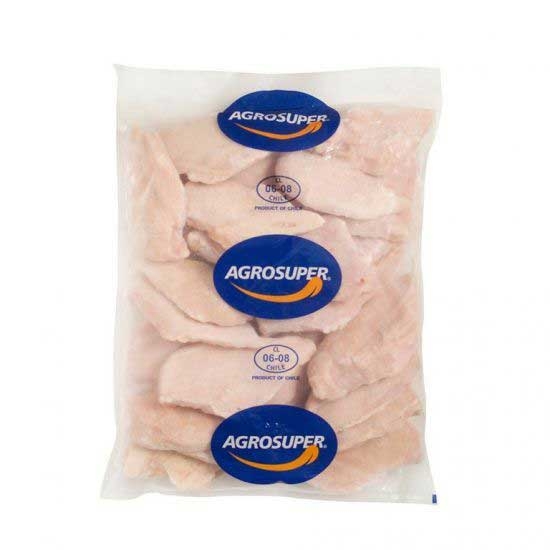 Agro Super Skinless Boneless Chicken Breast, 10 Pound -- 4 per case