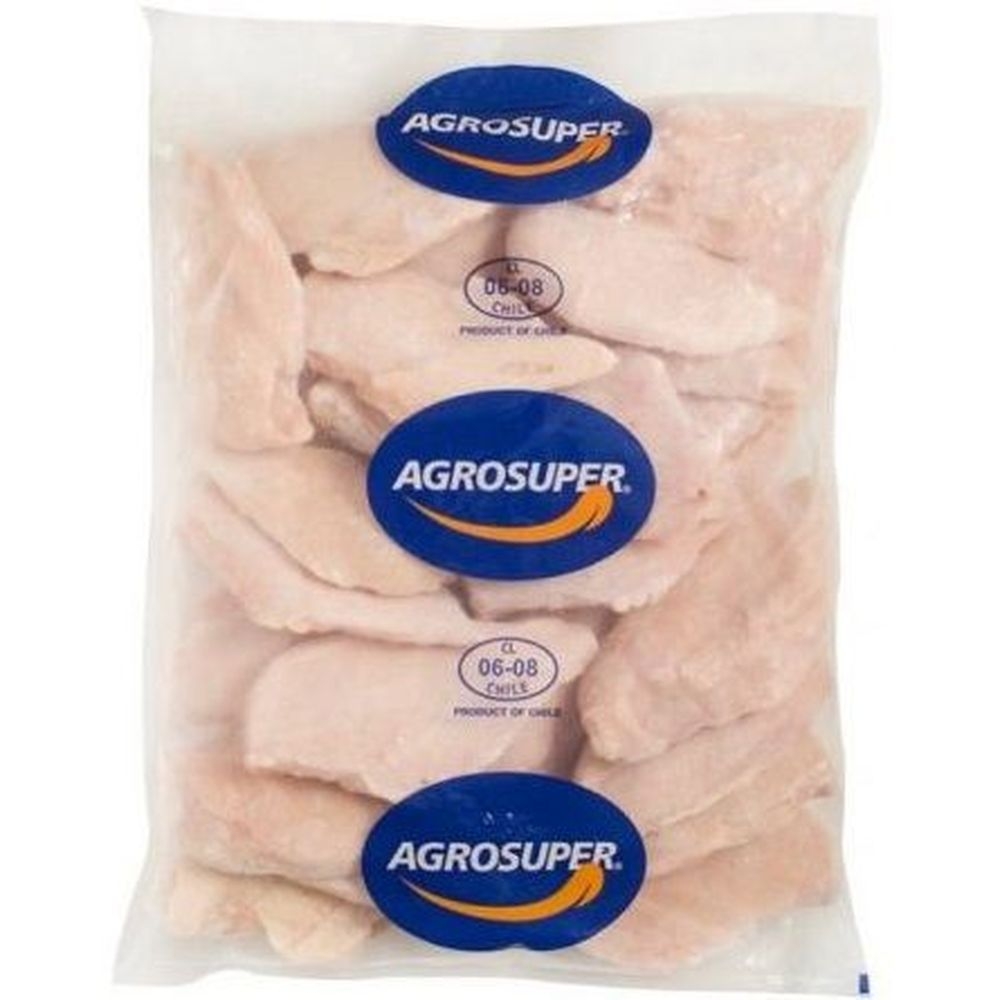 Agrosuper Skinless Boneless Sized 7 Ounce Marinated Chicken Breast, 10 Pound -- 4 per case