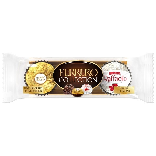 Ferrero Collection Fine Assorted Confections Candy, 1.3 Ounce -- 72 per case