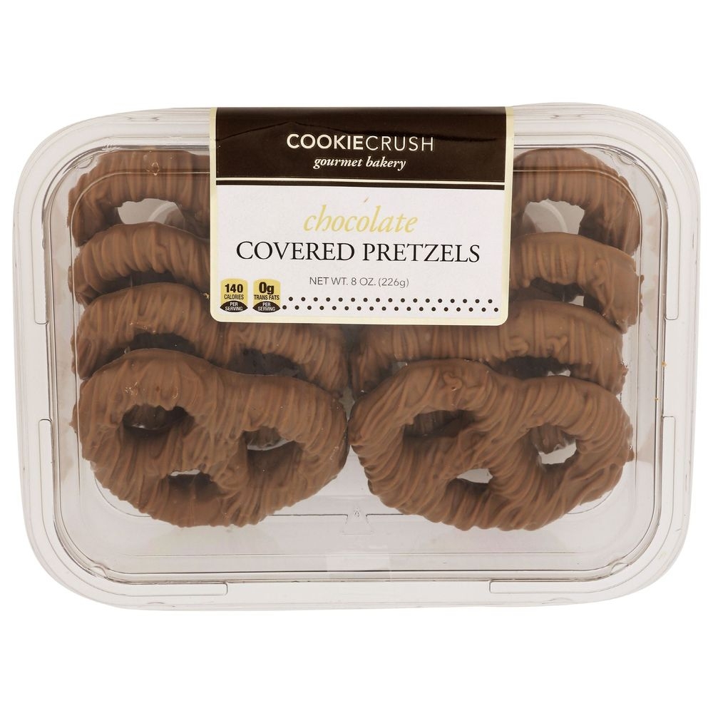 Cookie Crush Chocolate Covered Pretzels, 8 Ounce -- 12 per case