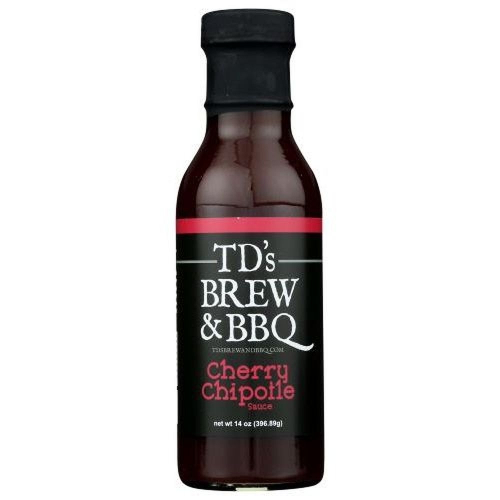 Tds Brew and Bbq Cherry Chipotle Bbq Sauce, 14 Ounce -- 12 per case