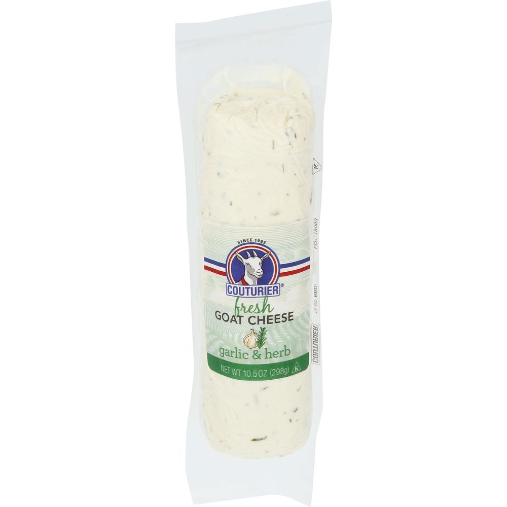 Couturier Garlic and Herb Fresh Goat Cheese, 11 Ounce -- 6 per case
