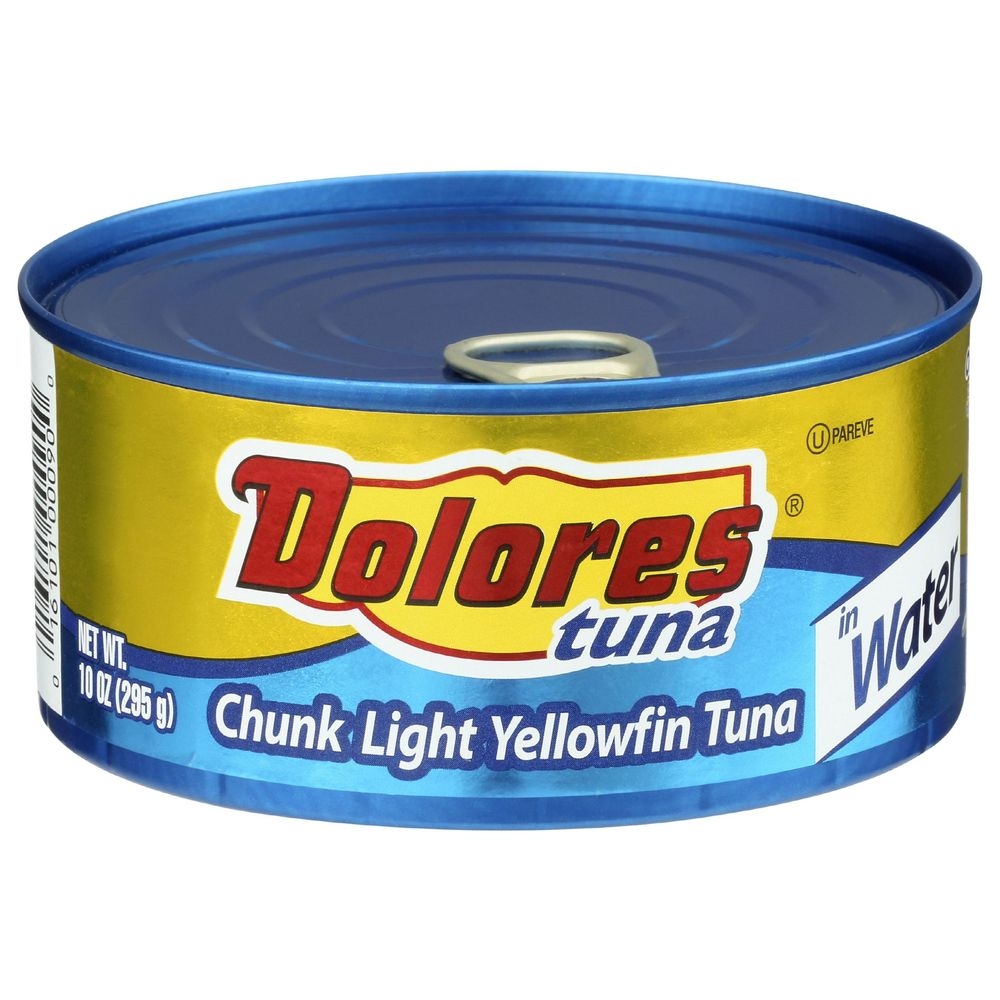 Dolores Chunk Light Yellowfin Tuna in Water, 10 Ounce -- 24 per case