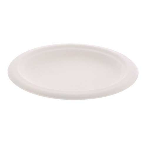 EarthChoice Natural PFAS Free Compostable Plate, 6 inch Diameter -- 1000 per case