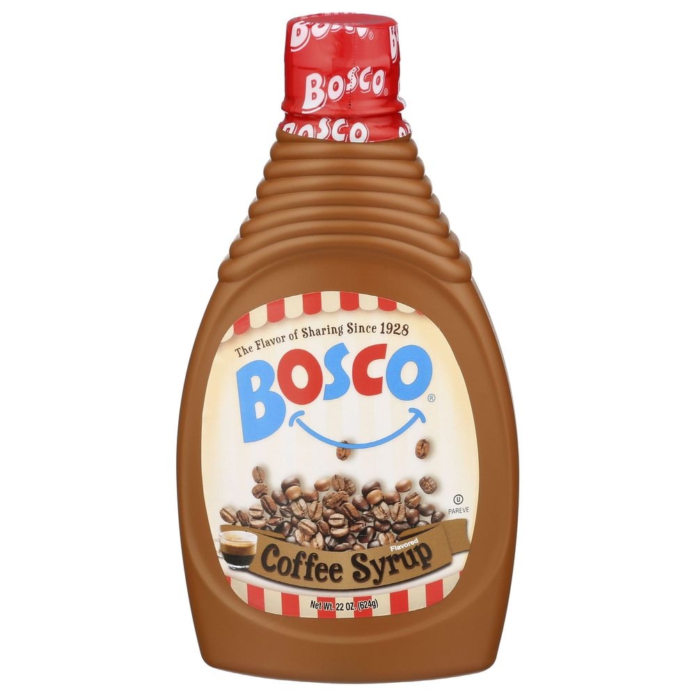 Bosco Coffee Syrup, 22 Ounce -- 12 per case
