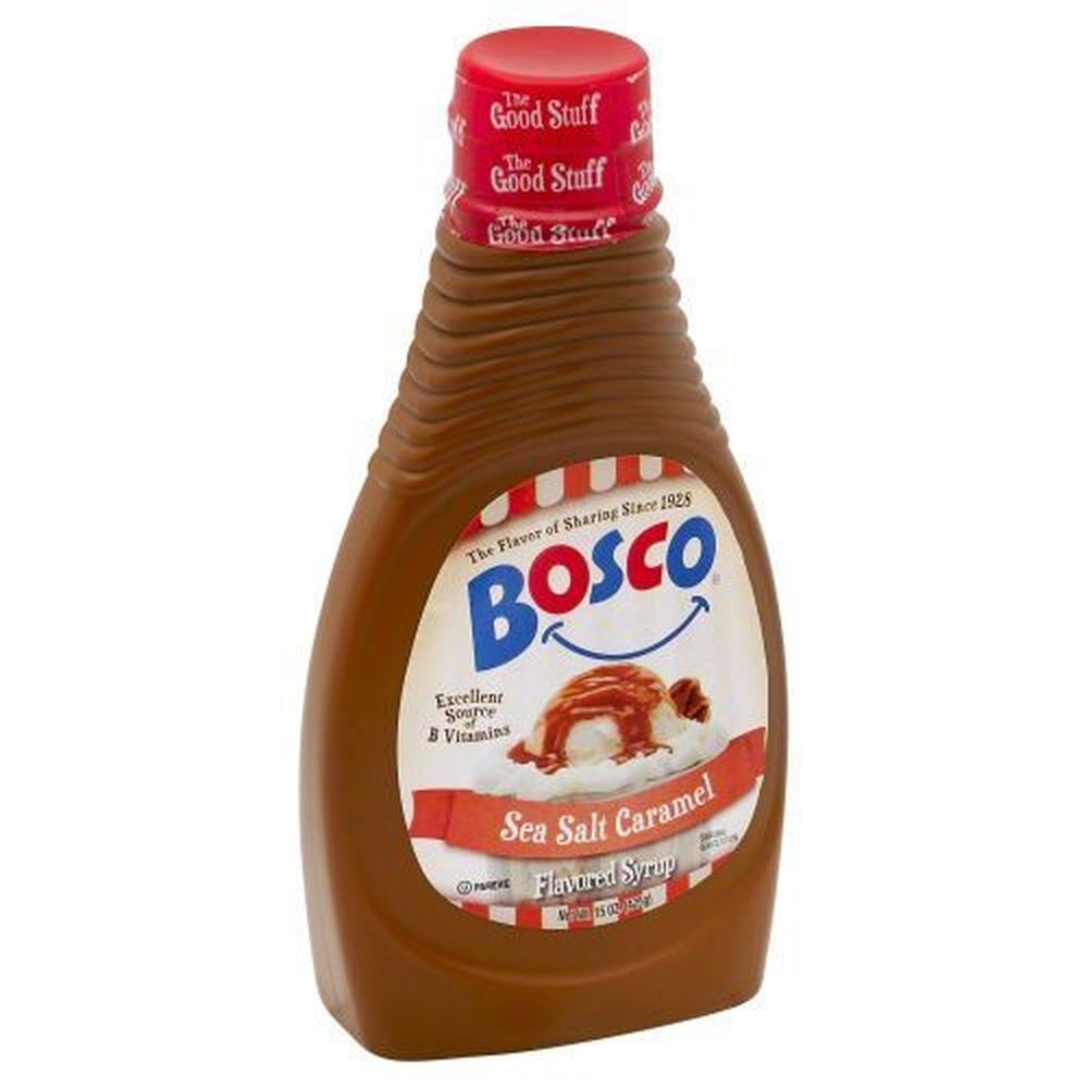 Bosco Sea Salt Caramel Syrup, 15 Ounce -- 6 per case
