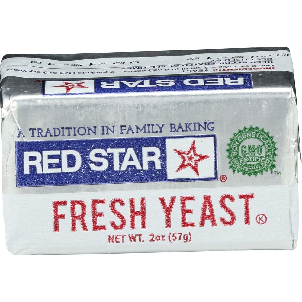 Red Star Fresh Cake Yeast, 2 Ounce -- 8 per case