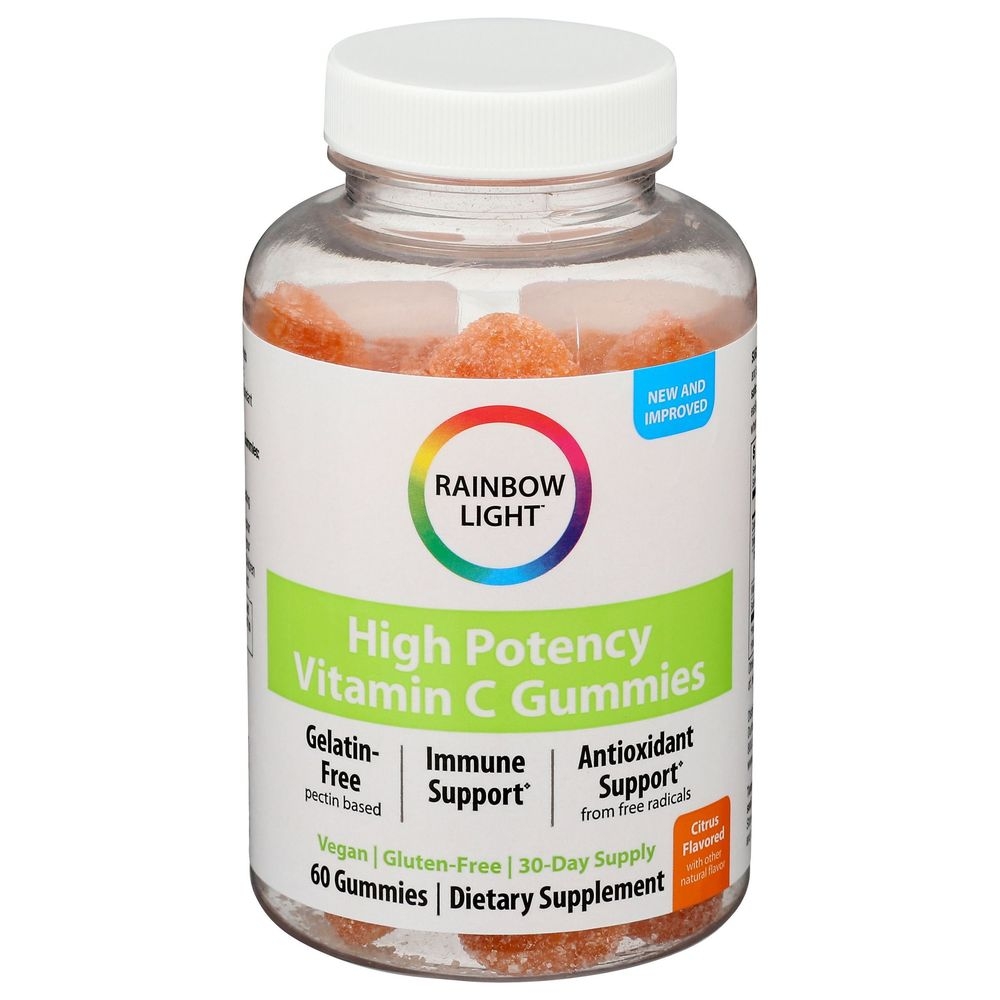 Rainbow Light High Potency Vitamin C Gummies, 60 count