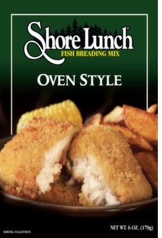 Shore Lunch Oven Style Fish Breading Mix, 6 Ounce -- 10 per case