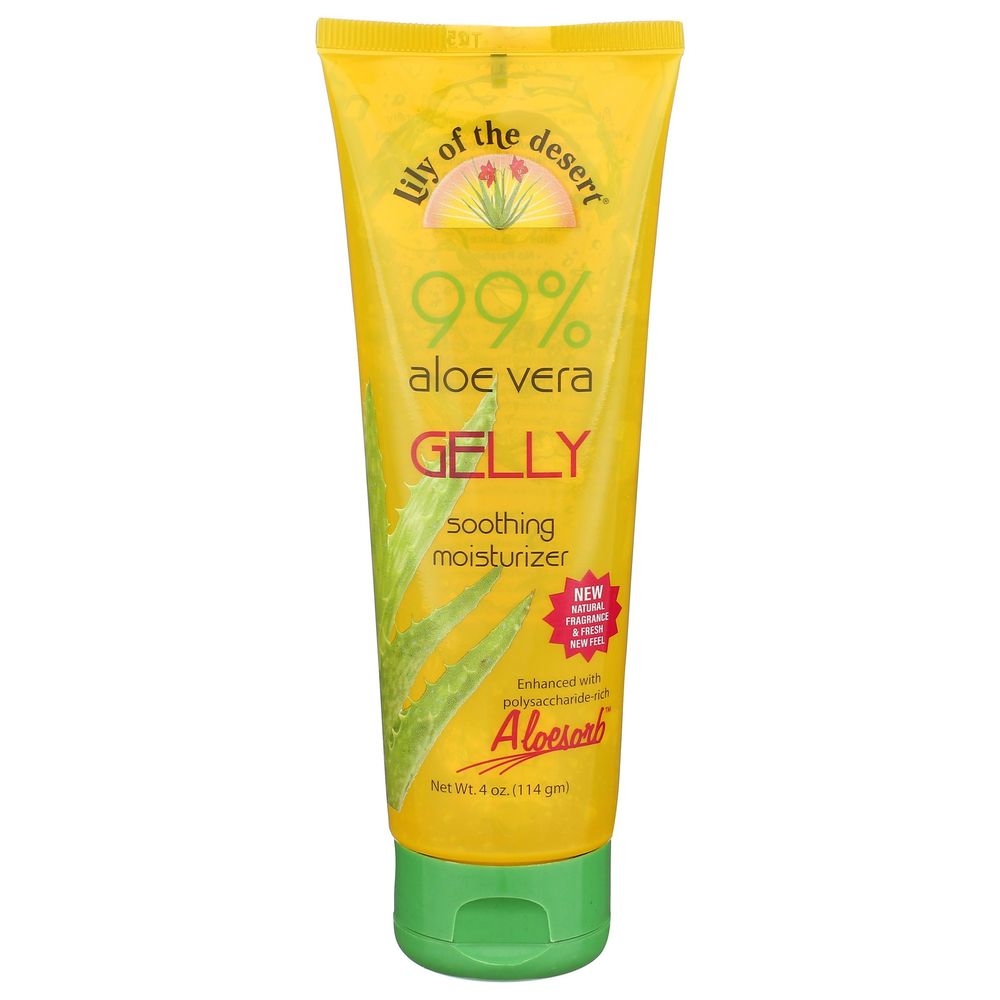 Lily Of The Desert 99 Percent Aloe Vera Gelly, 4 Ounce -- 3 per case