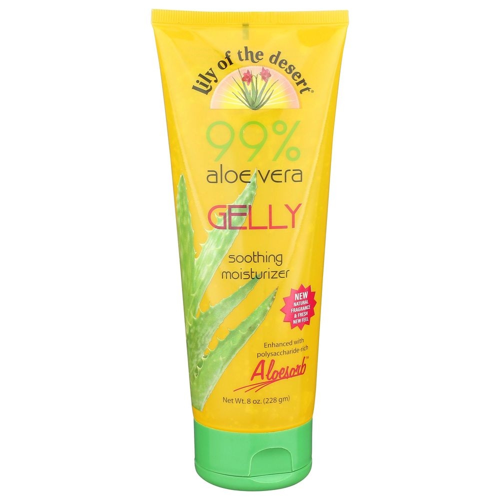 Lily Of The Desert 99 Percent Aloe Vera Gelly, 8 Fluid Ounce -- 3 per case