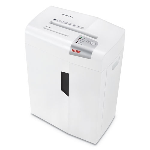 HSM of America shredstar X17 Cross-Cut Shredder, 17 Manual Sheet Capacity