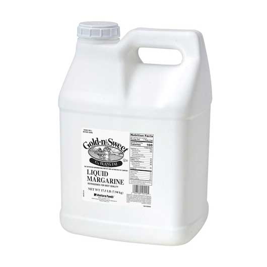 Gold N Sweet Liquid Margarine, 17.5 Pound