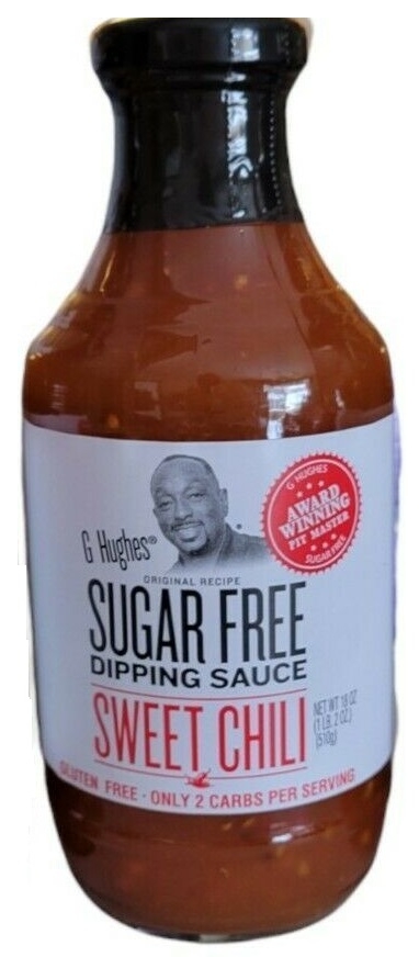G Hughes No Sugar Added Sweet Chili Dipping Sauce, 18 Ounce -- 6 per case