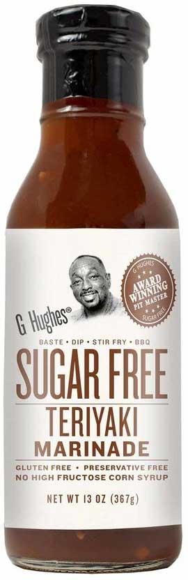 G Hughes Smokehouse Sugar Free Original Teriyaki Marinade, 13 Ounce -- 6 per case