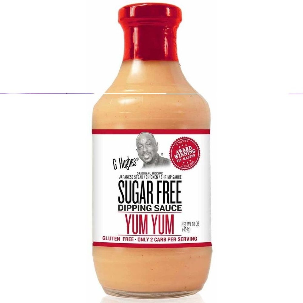 G Hughes Sugarfree Yum Yum Asian Dipping Sauce, 16 Ounce -- 6 per case