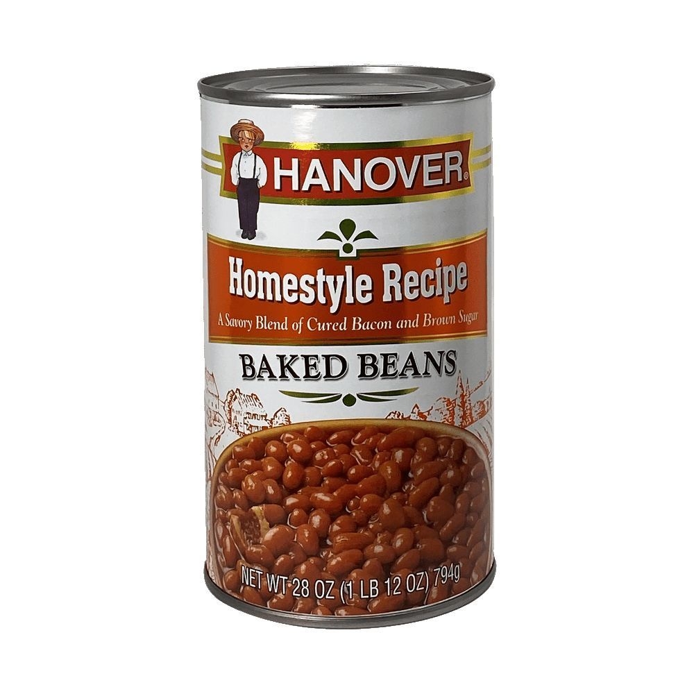 Hanover Homestyle Backed Beans, 28 Ounce -- 12 per case